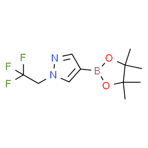 4-(4,4,5,5-四甲基-1,3,2-二氧硼杂环戊烷-2-基)-1-(2,2,2-三氟乙基)-1H-吡唑