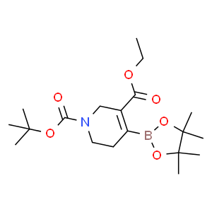 1-叔丁基 3-乙基 4-(4,4,5,5-四甲基-1,3,2-二噁硼烷-2-基)-5,6-二氢吡啶-1,3(2H)-二羧酸