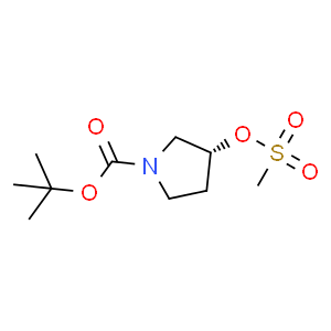 (R)-1-BOC-3-甲磺酰氧基吡咯烷