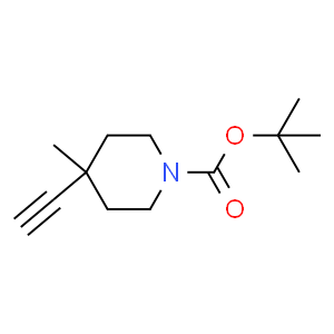 tert-butyl 4-ethynyl-4-methylpiperidine-1-carboxylate