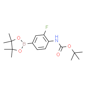 4-(叔丁氧羰基氨基)-3-氟苯硼酸频哪醇酯