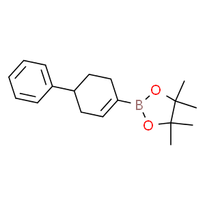 4,4,5,5-四甲基-2-(4-苯基-1-环己烯-1-基)-1,3,2-二恶硼烷