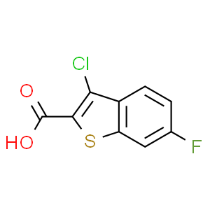 3-氯-6-氟基苯并[B]噻吩-2-羧酸