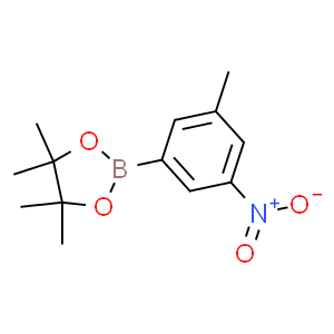 4,4,5,5-tetramethyl-2-(3-methyl-5-nitrophenyl)-1,3,2-dioxaborolane