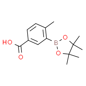 4-甲基-3-(4,4,5,5-四甲基-[1,3,2]二氧硼杂环戊烷-2-基)苯甲酸