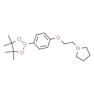 4-[2-(吡咯烷-1-基)乙氧基]苯硼酸哪醇酯