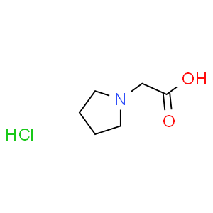 2-(1-吡咯烷基)乙酸(HCL)