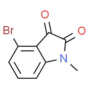 4-溴-1-甲基吲哚-2,3-二酮