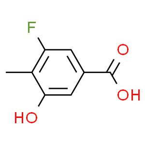 3-氟-4-甲基-5-羟基苯甲酸