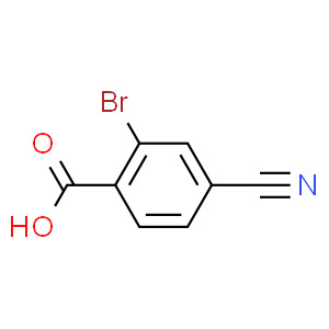 2-溴-4-氰基苯甲酸