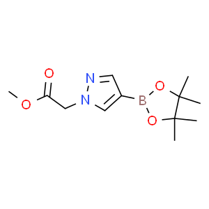 甲基 4-(4,4,5,5-四甲基-1,3,2-二氧杂环己硼烷-2-基)-1H-吡唑-1-乙酸酯