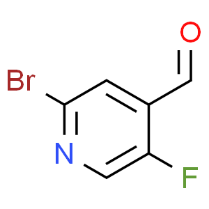 2-溴-5-氟-4-吡啶甲醛