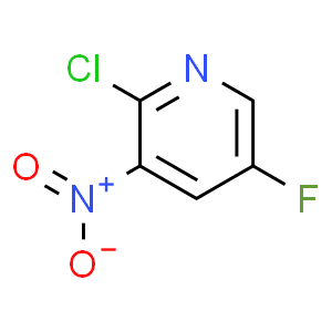 2-氯-3-硝基-5-氟吡啶