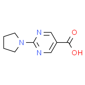 2-吡咯烷-1-嘧啶-5-羧酸