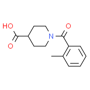 1-(2-甲基-苯甲酰)-哌啶-4-羧酸