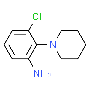 3-氯-2-哌啶-1-基苯基)胺