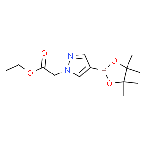 4-(4,4,5,5-四甲基-1,3,2-二氧硼烷-2-基)-1H-吡唑-1-乙酸乙酯