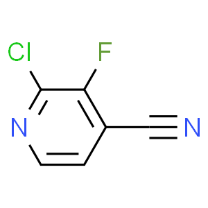 2-氯-3-氟-4-氰基吡啶